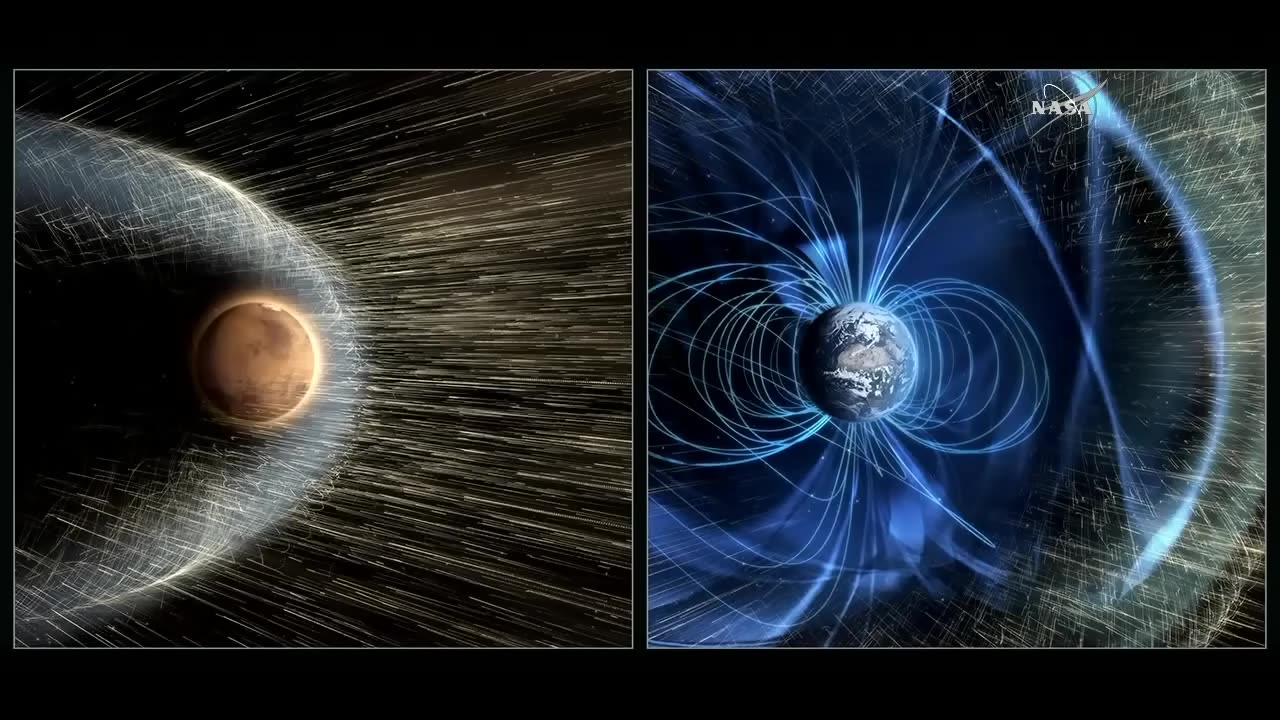 MAVEN Mission Briefing Solar Wind Strips Martian Atmosphere