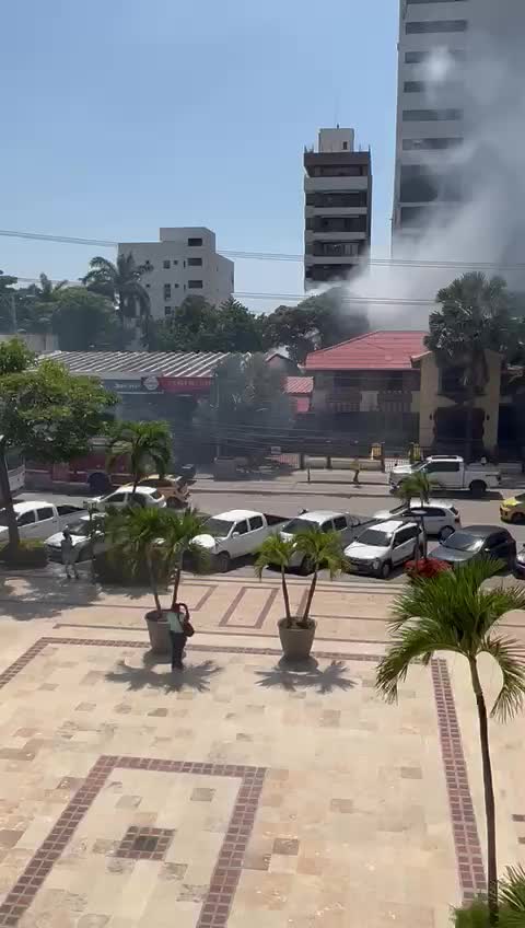 incendio en bocagrande