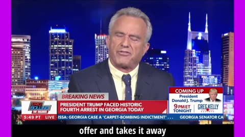 RFK JR. Preaching Hope in a Hopeless World