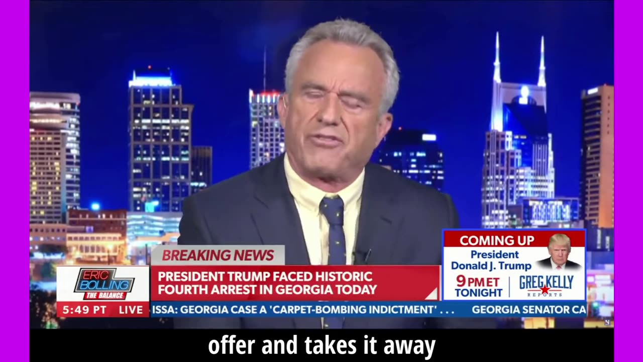RFK JR. Preaching Hope in a Hopeless World