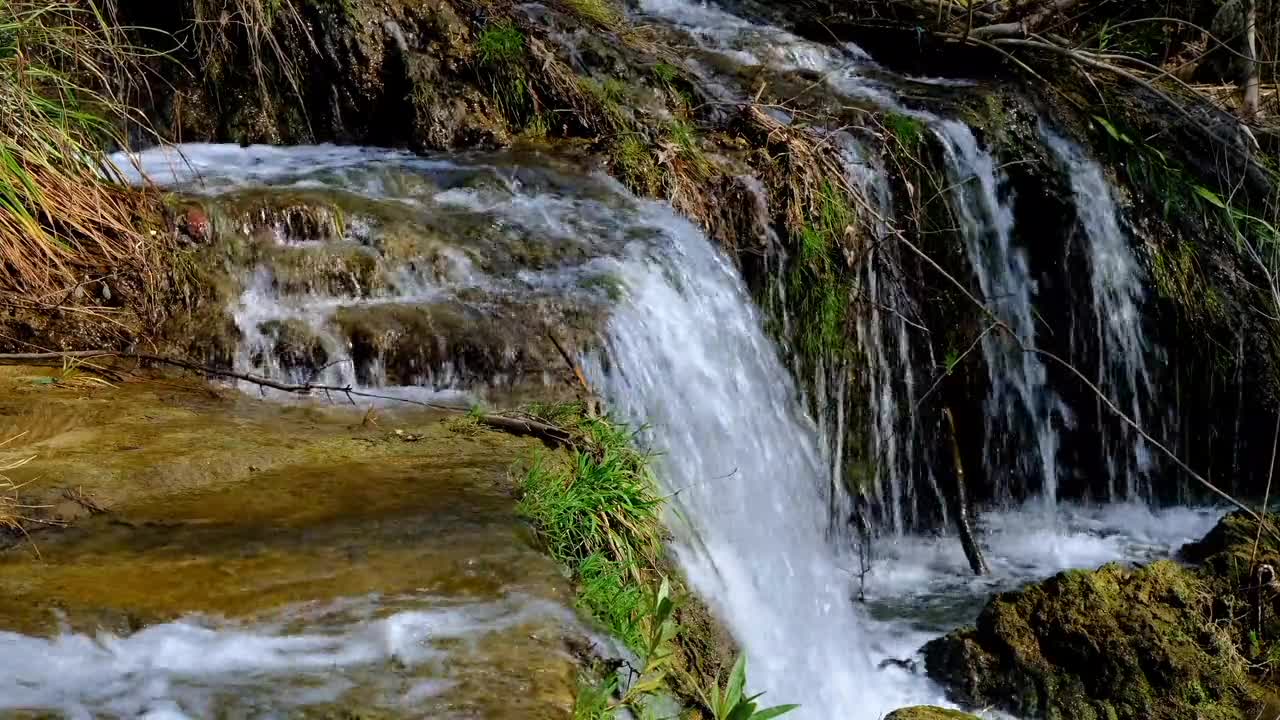 Natural Beautiful falls video footage