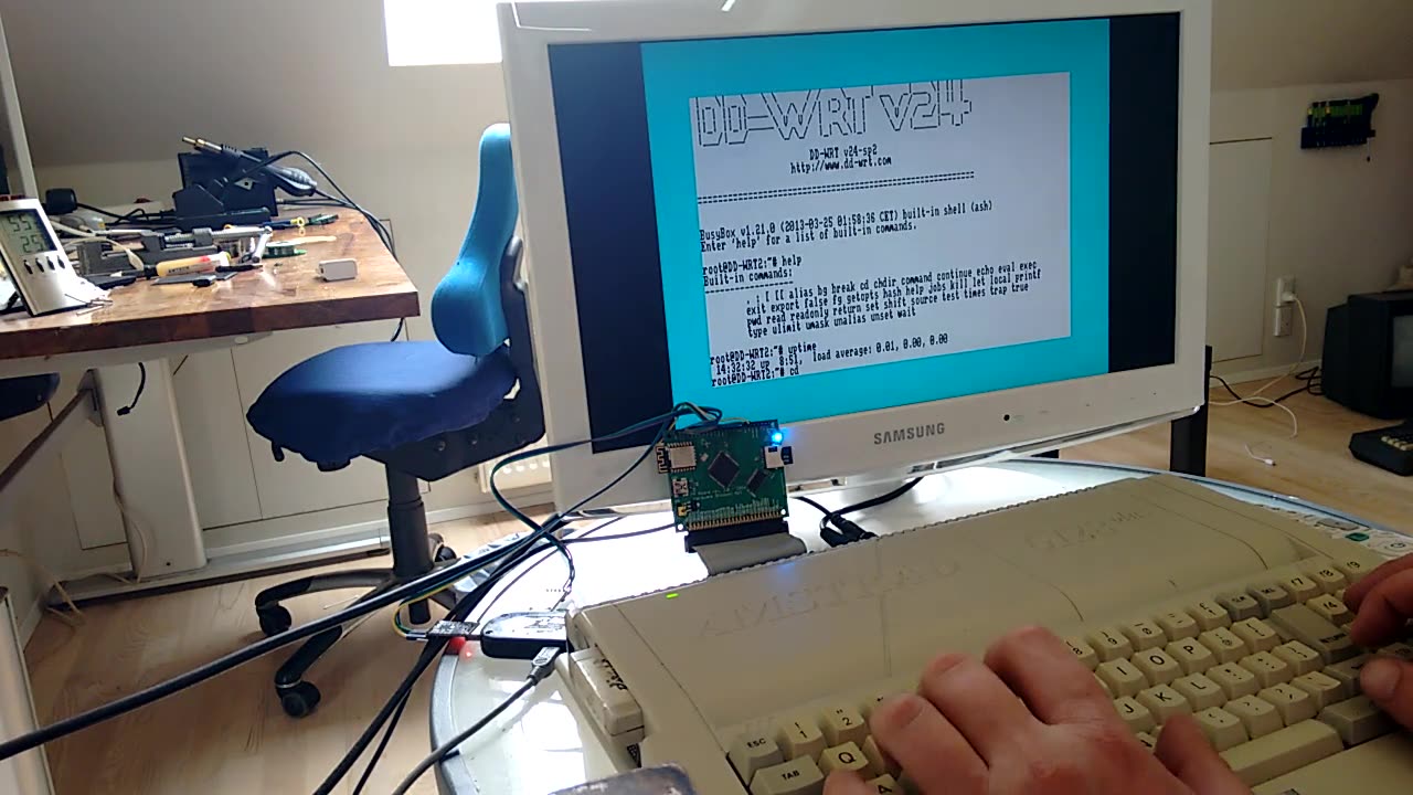 M4 Board, Amstrad CPC, Telnet client