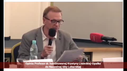 Opinia Profesor dr. habilitowanej Krystyny Lisieckiej-Opałko do Naczelnej Iżby Lekarskiej