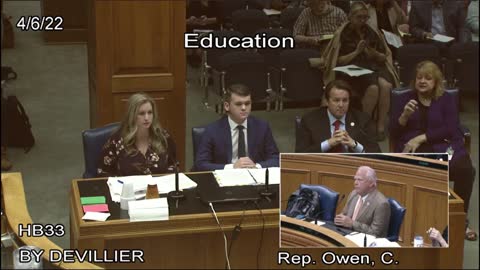 Owen Questions on HB 33