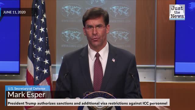 Pompeo/Esper: ICC sanctioned for war crimes probe