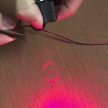 Motorcycle Accessories LED Colored Lights Burst Flash Pattern Laser
