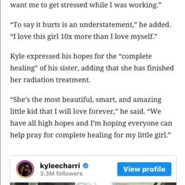 11-Year-Old Isabella Rae Echarri Was Diagnose