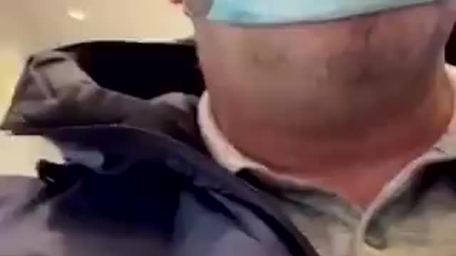 He fooled the people with his fancy mask