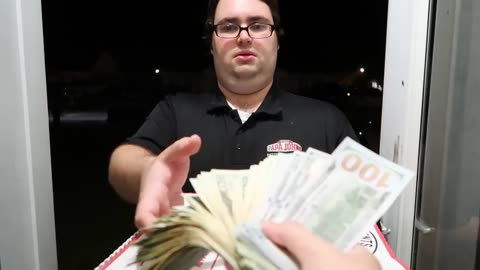 Tipping Pizza Delivery Guys $10,000