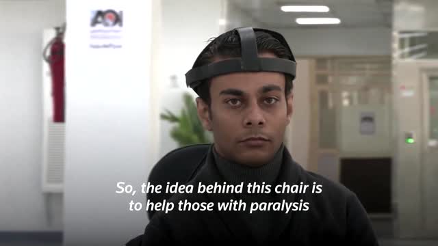 Egyptian researcher designs brainwave-controlled wheelchair- NEWS OF WORLD