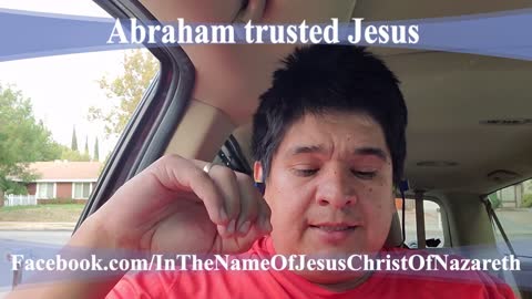 abraham trusted Jesus