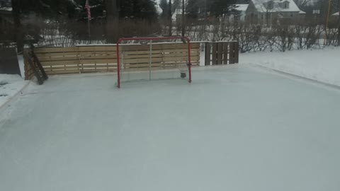 DIY Home Ice Rink