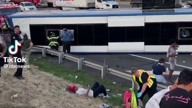 One Person Killed On A New Jersey Double Decker Incident