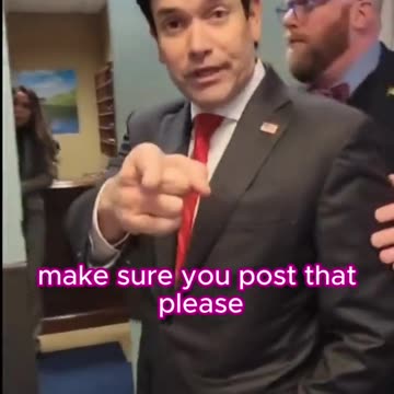 RUBIO SMOKES PRO-PALESTINIAN PROTESTERS! No Ceasefire, 'Destroy Every Element of Hamas' [Watch]