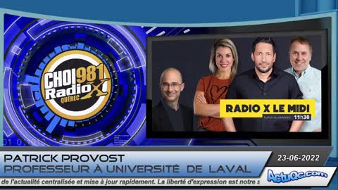 Entrevue de Patrick Provost - Professeur à l'Université de Laval