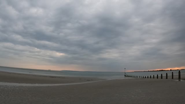 Washing my sandles off in the sea. GoPro on a chest mount