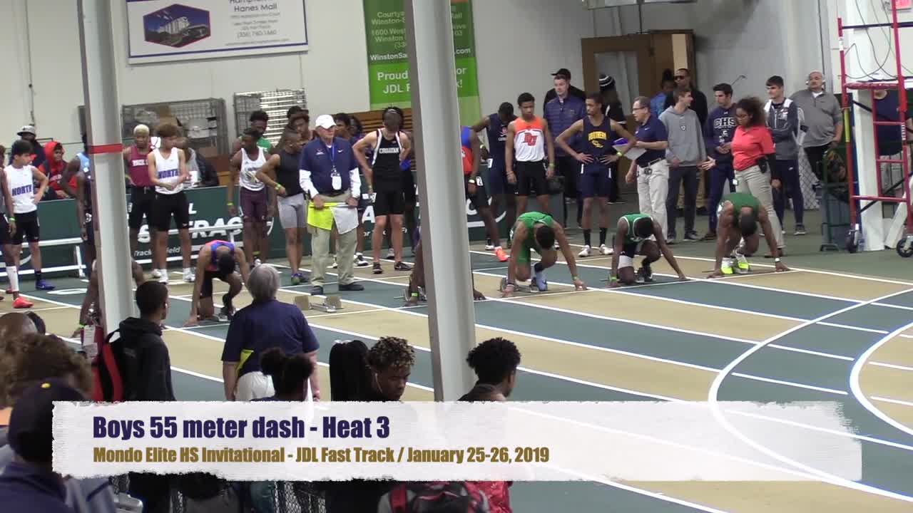 20190126 Mondo Elite - Boys 55 meters - Heat 3