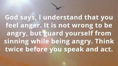 God says