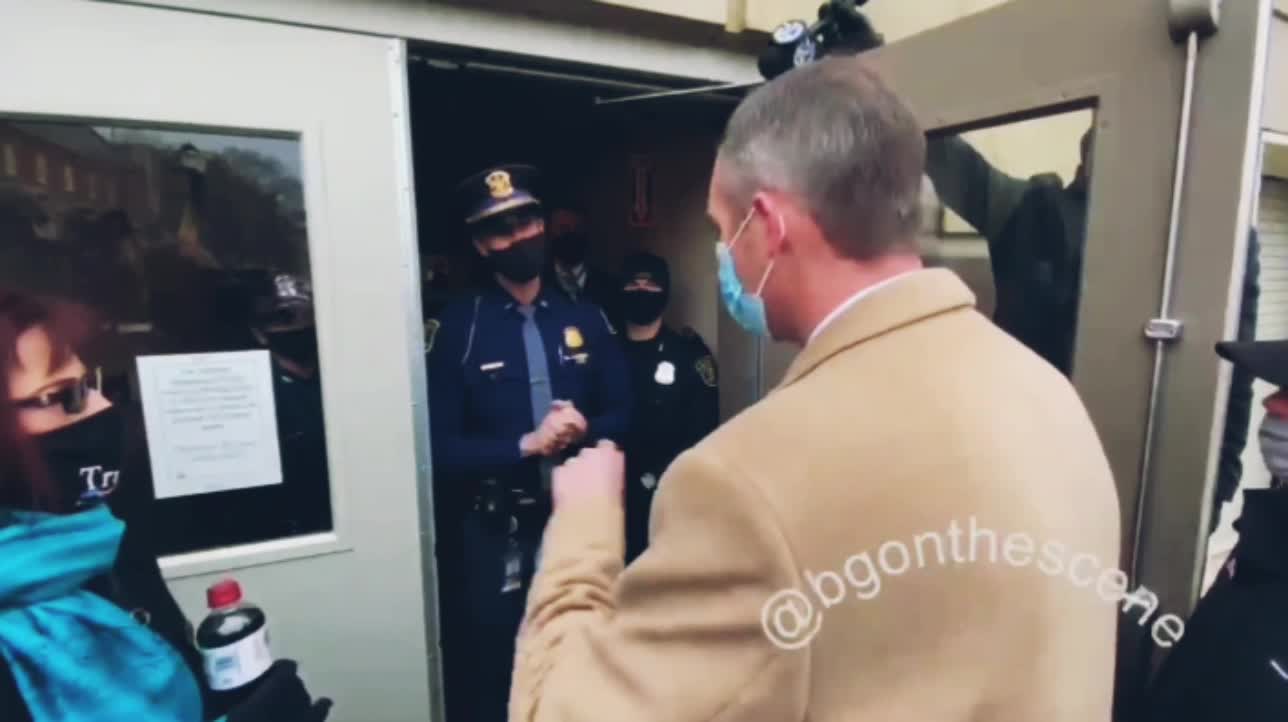 Michigan Republican Electors Locked Out