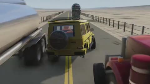 Truck accident simulation got wrong!!!
