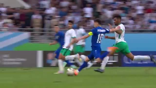 Uzbekistan 0 - 2 Saudi Arabia in the #AFCU23 final