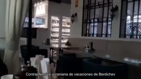 En un café en el Kherson ocupado, los alborotadores quedaron atónitos por el coraje de los resident