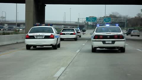 Chicago Police Escort 2008