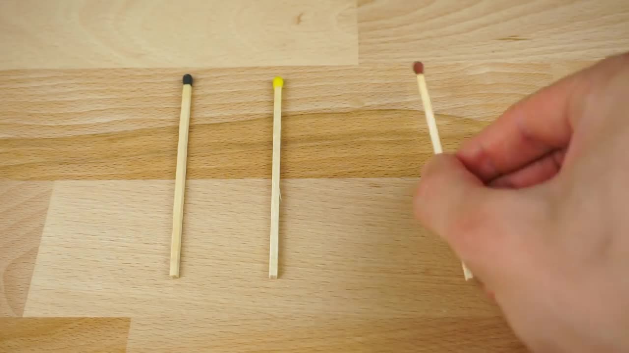 WHICH MATCH COLOR IS FASTER? Match Colors Race Experiment