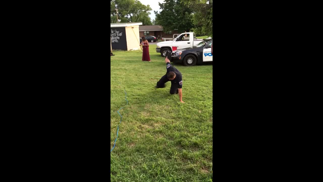 Breakdancing Cop Busts a Move