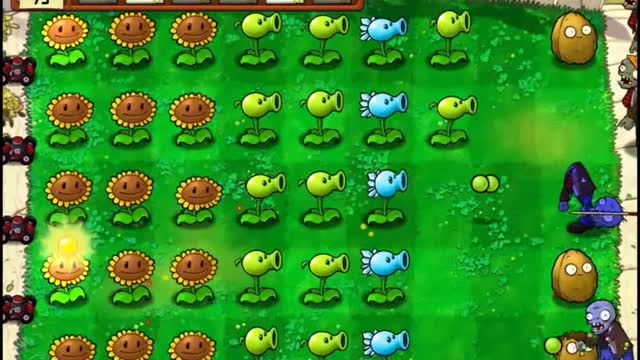 Plants vs Zombies Aventura Dia Nivel 1 7