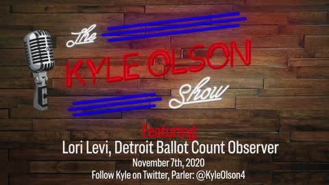 Lori Levi Talks Detroit Ballot Count Observations on The Kyle Olson Show