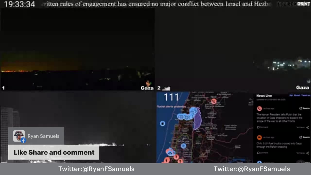LIVE STREAM FROM GAZA