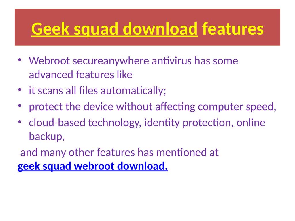 geek Squad dwonload