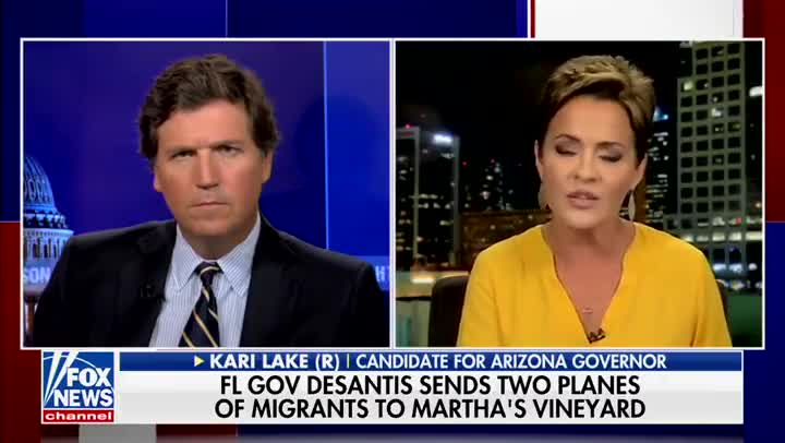 Kari Lake Explains Her Border Emergency Plan to Tucker Carlson