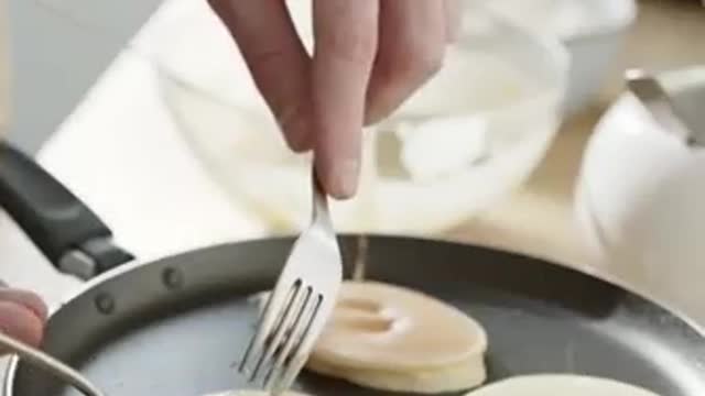 Tortillas in pancake stall