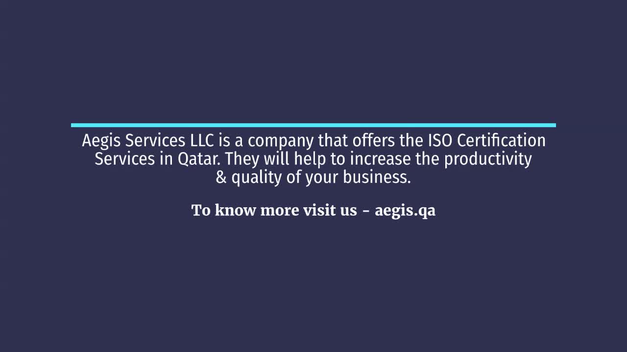 ISO Certification Services in Qatar