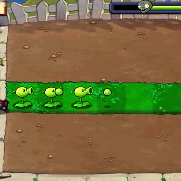 Day 1 of Plants vz Zombies
