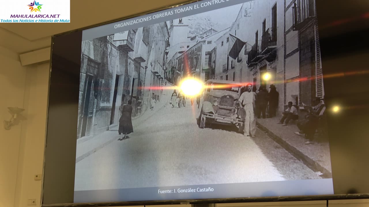 Conferencia La destrucción del Patrimonio Histórico Artístico durante en la Guerra Civil en Mula.