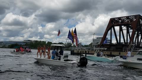 Trump Boat Parade