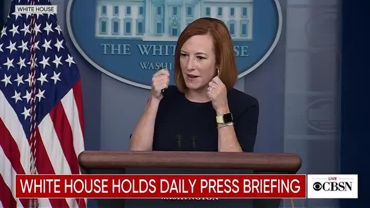 Psaki Shamelessly Defends Hypocrite-in-Chief Biden’s Breaking of DC Mask Mandate