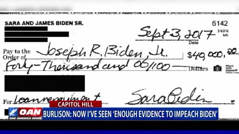 Evidence To Impeach Biden