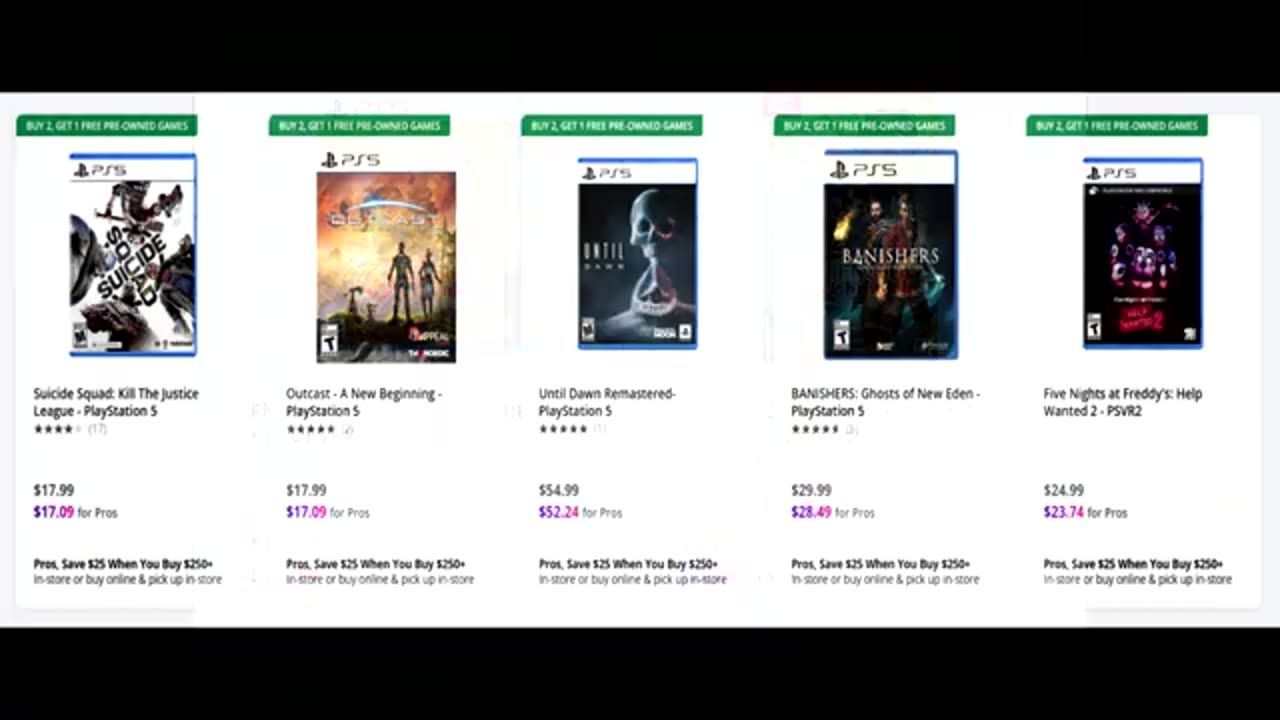 INSANE New BLACK FRIDAY 2024 PlayStation Game SALE! BUY 2 GET 1 FREE Fantastic Black Friday Deals