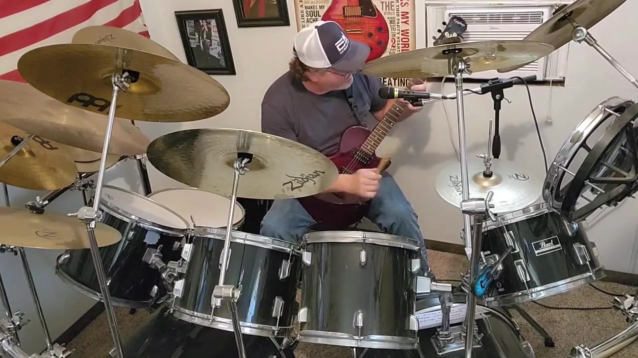 One Man Dan "Ridin' the Storm Out" COVER