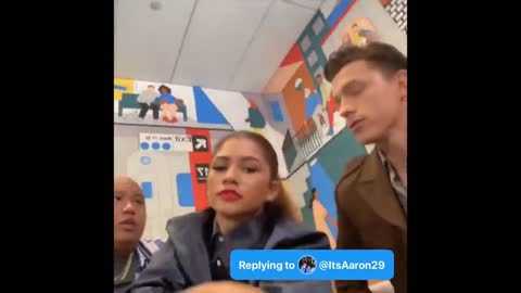 Tom holland and zendaya being a married couple for 4 minutes