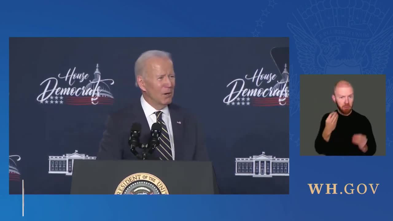 Biden Says Democrats Didn't Cause Inflation... He Is Still Blaming Putin!!!