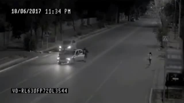 ghost saves girl from death catch in camera