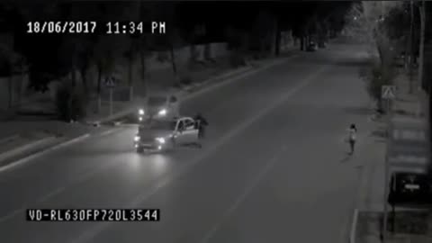 ghost saves girl from death catch in camera