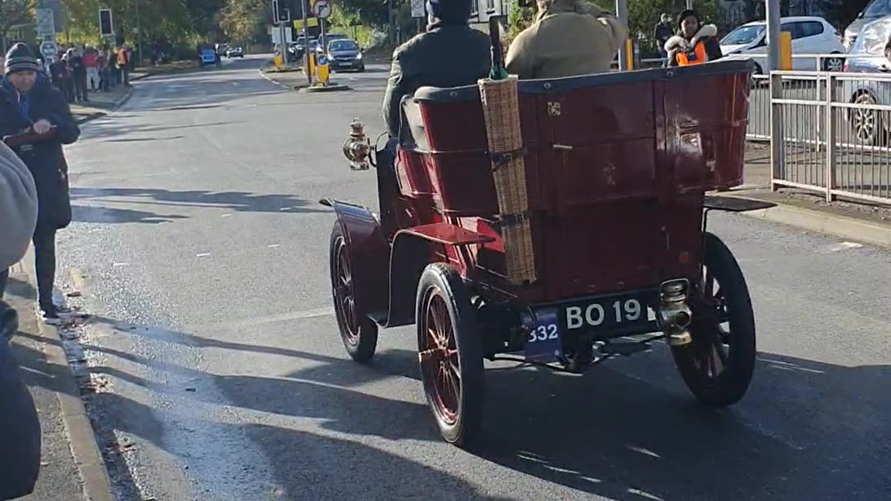 London to Brighton Veteran Car Run 05.11.2023. Vid105 #veterancarrun