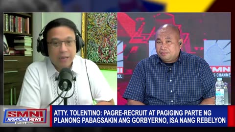 Pagre-recruit at pagiging parte ng planong pabagsakin ang gobyerno, isa nang rebelyon