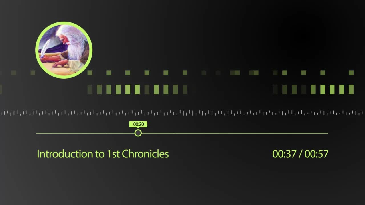 Reading Through the Bible - "Introduction to 1st Chronicles"